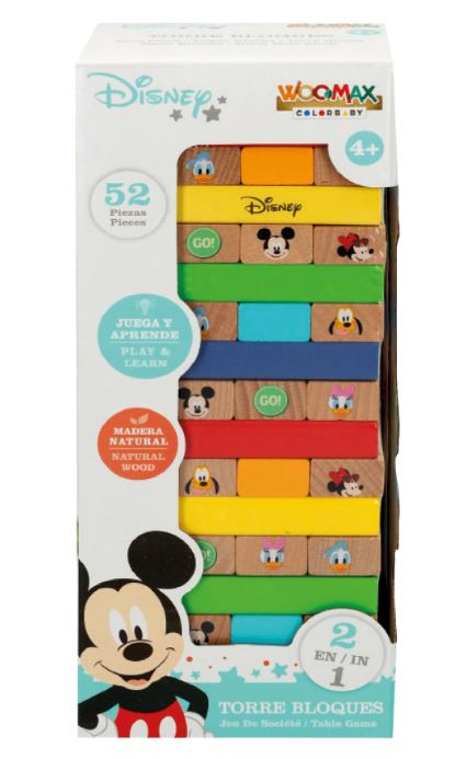 Stapelturm Disney aus Holz - Bild 1
