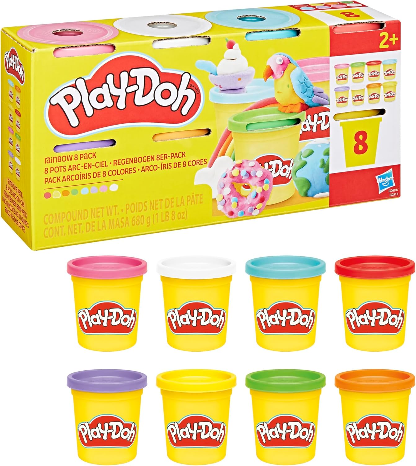 Play Doh Regenbogen 8er - Pack - Bild 1