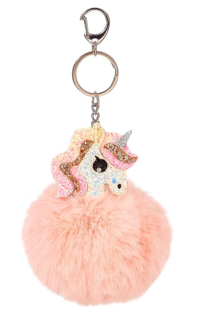 Schlüsselanhänger Valentina Einhorn rosa - Bild 1