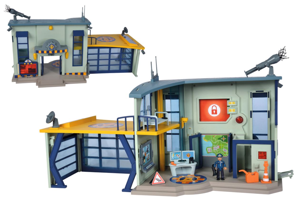Feuerwehrmann Sam Polizei Station mit Figur - Bild 1