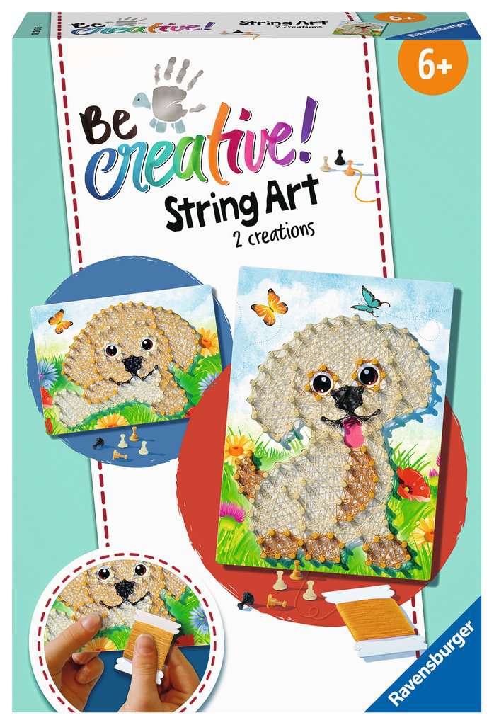 Be Creative String Art Dogs 18.243 - Bild 1