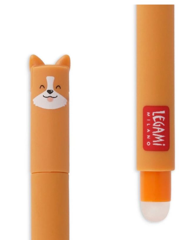 Legami Erasable Gel Pen Corgi schwarz - Bild 3