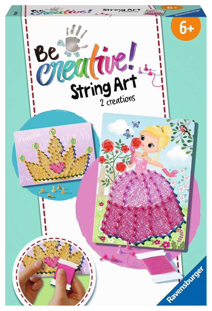 Be Creative String Art Princess 18.245 - Bild 1