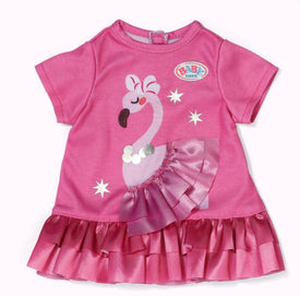 Baby Born Kleid Flamingo  43cm