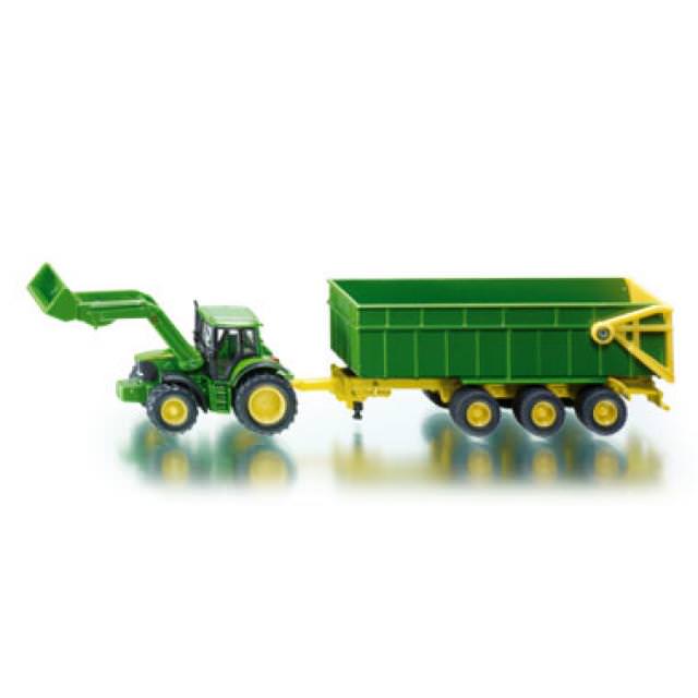 Siku John Deere mit Frontlader 01.843 - Bild 1