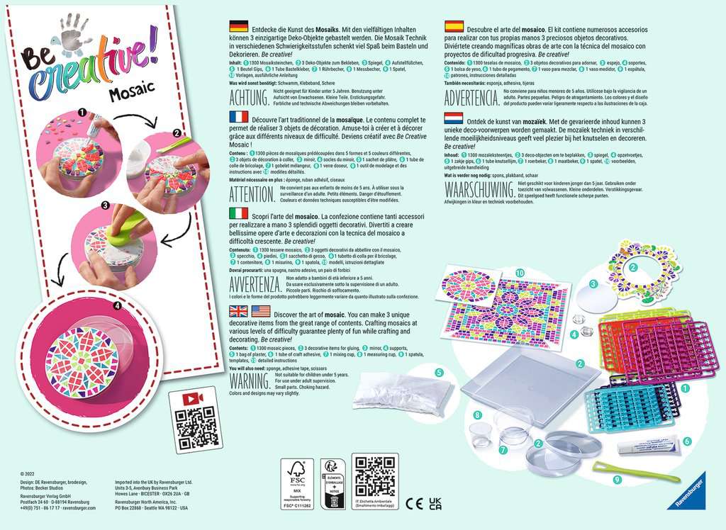 Be Creative Mosaic Maxi Romantic 18.446 - Bild 6