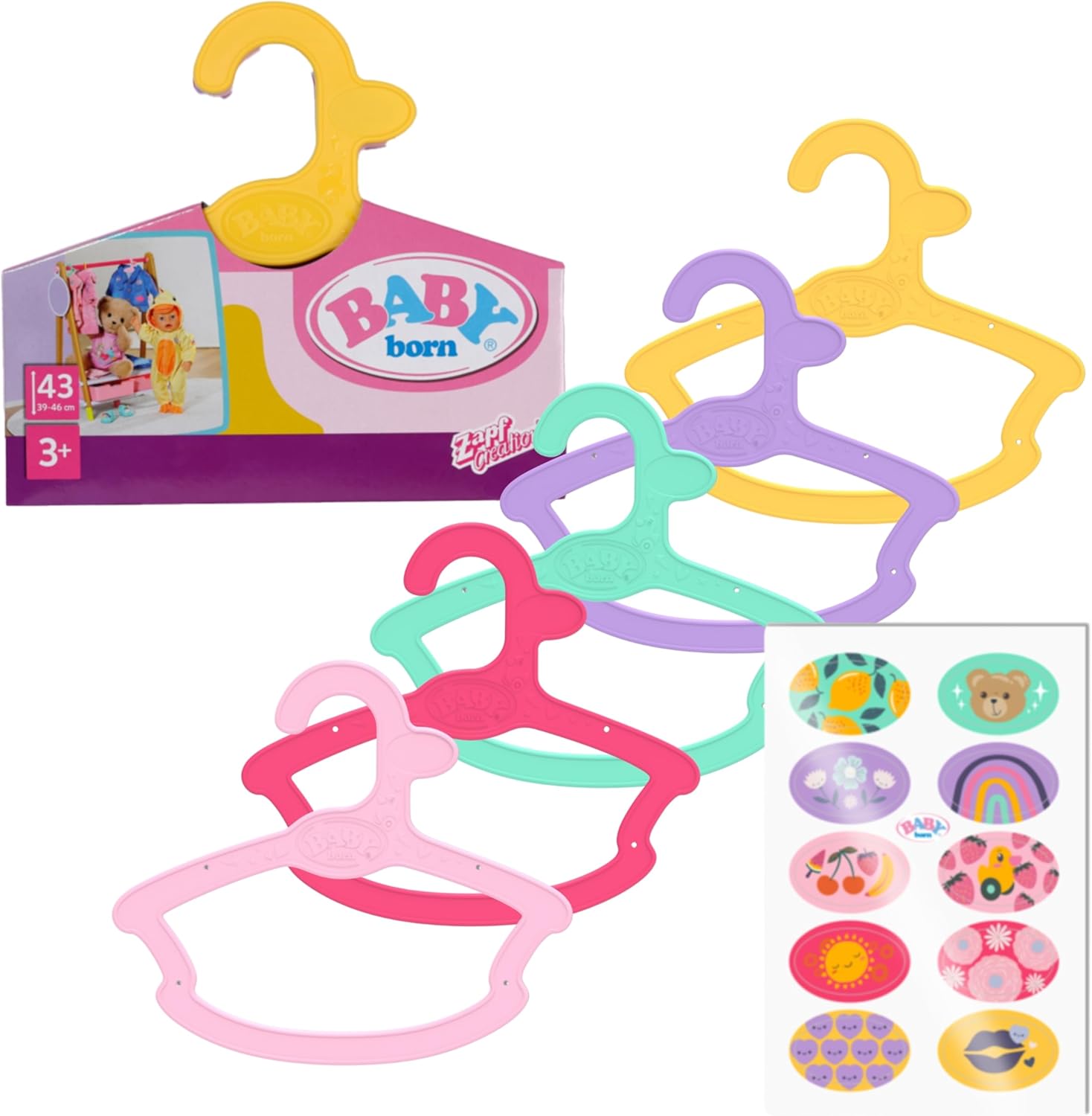 BABY born Kleiderbügel 5er Pack - Bild 1