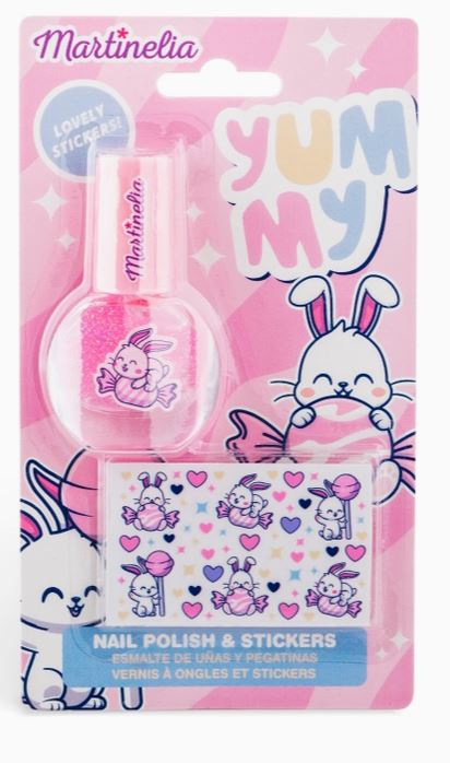 Martinelia Yummy Nagellack mit Aufkleber - Bild 1
