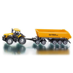 Siku JCB Traktor mit Dolly und Kippmulde 01.858