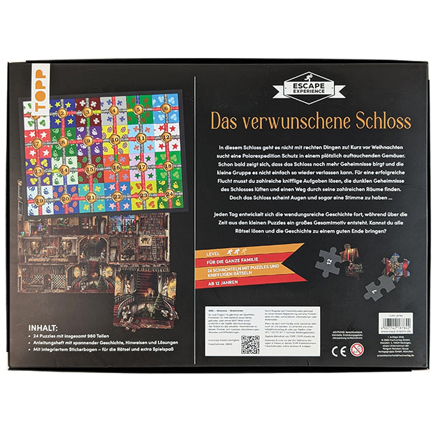 TOPP Puzzle-Rätsel-Adventskalender Das verwunschene Schloss - Bild 6
