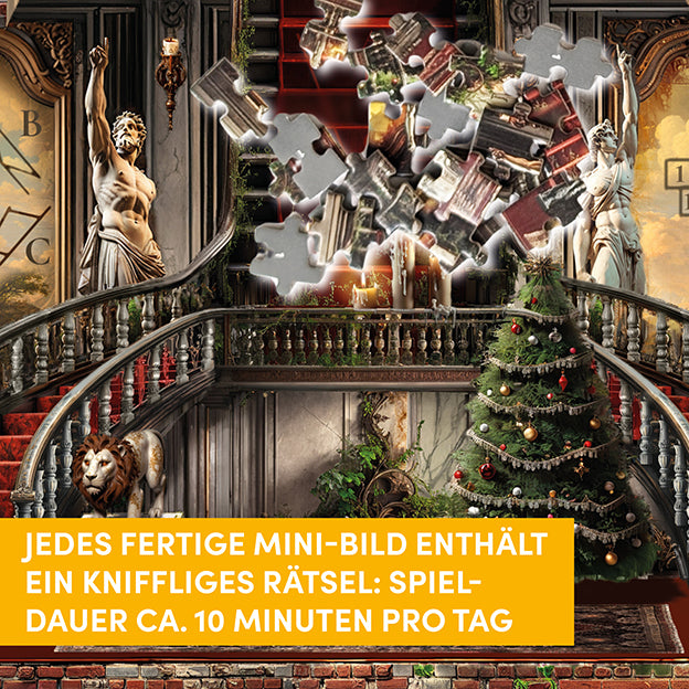 TOPP Puzzle-Rätsel-Adventskalender Das verwunschene Schloss - Bild 4