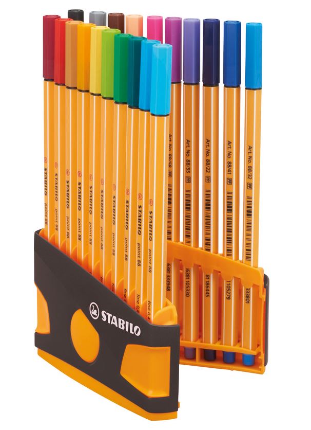 Stabilo Point 88 Color Parade Pack 20 Stück - Bild 1