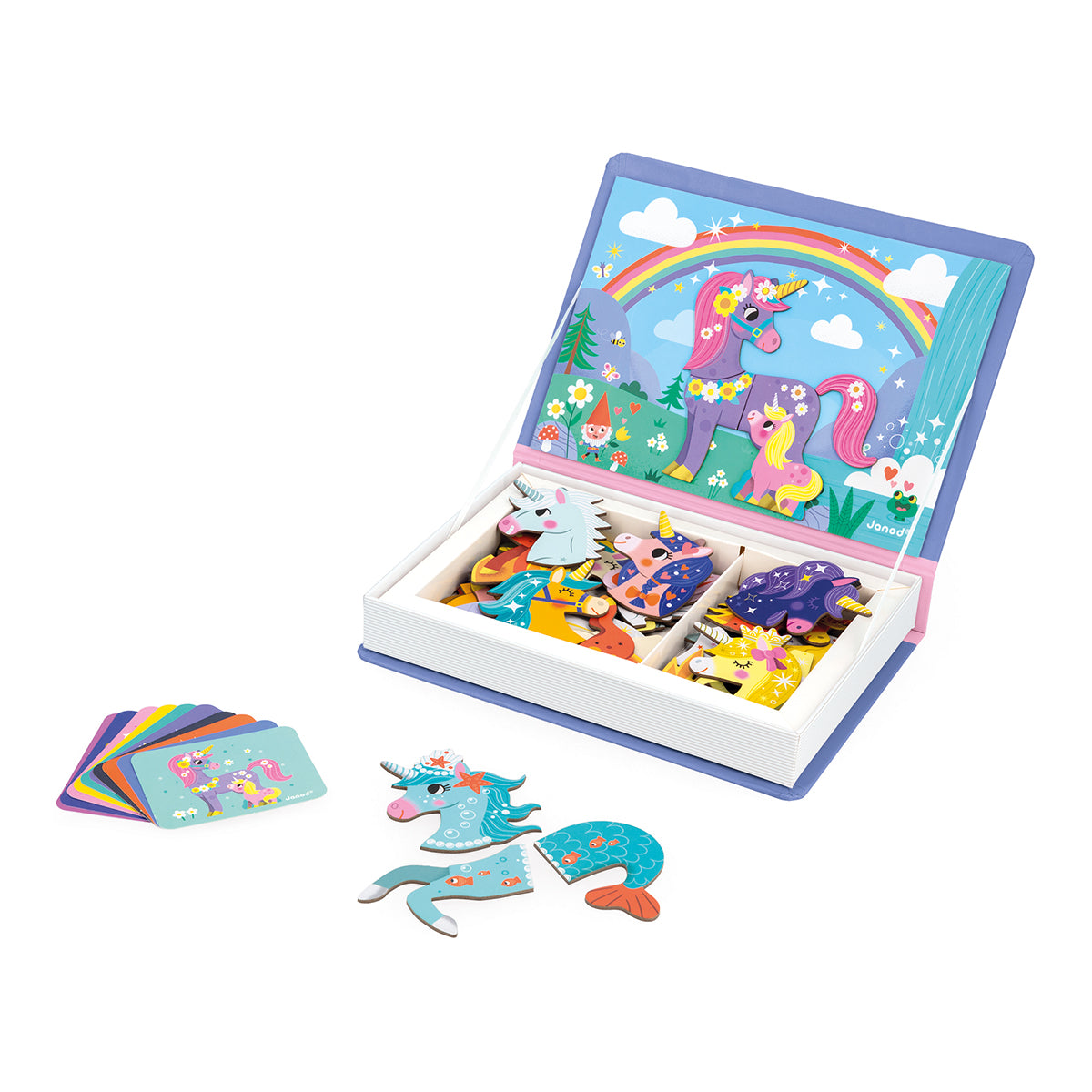 Janod  Magnetbuch Einhorn - Bild 2