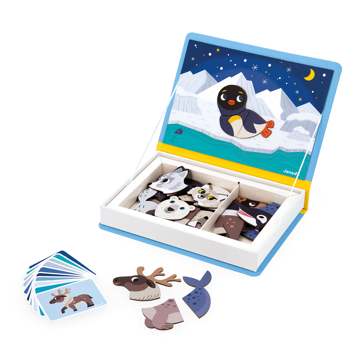 Janod  Magnetbuch Polartiere - Bild 2