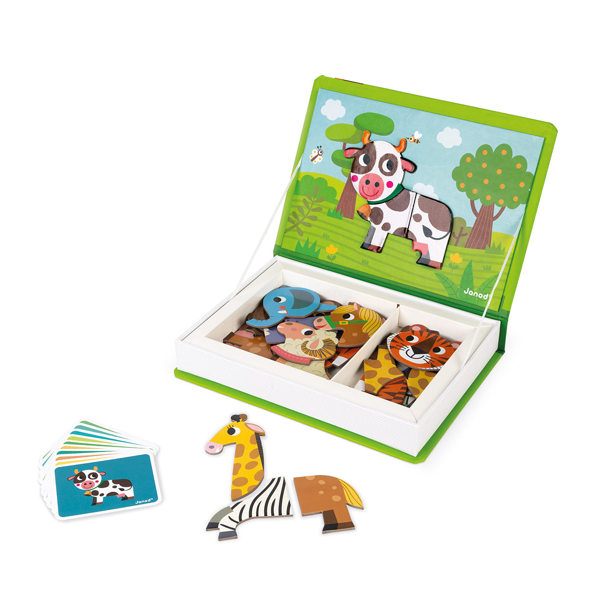 Janod  Magnetbuch Tiere - Bild 2