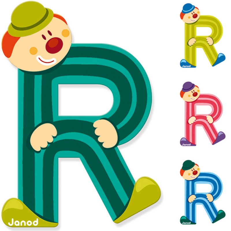 Buchstabe R Clown - Bild 1