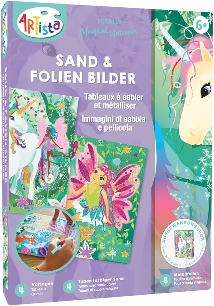 Sand & Folien Bilder Einhorn - Bild 1