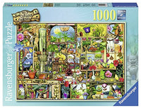 Puzzle 1000 Teile Grandioses Gartenregal 19.482