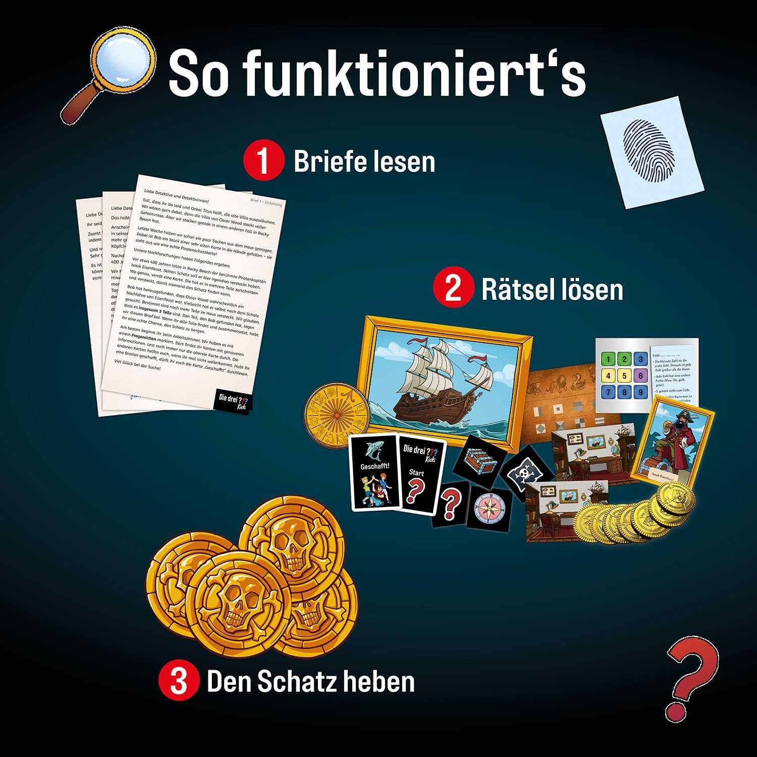 Die drei ??? Deine Schnitzeljagd : Das Gold der Piraten - Bild 4