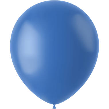 Latexballons matt niederländisches blau - Bild 1