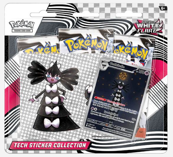 Pokémon SV10.5 'Weisse Flammen' Tech Sticker Collection - Bild 1