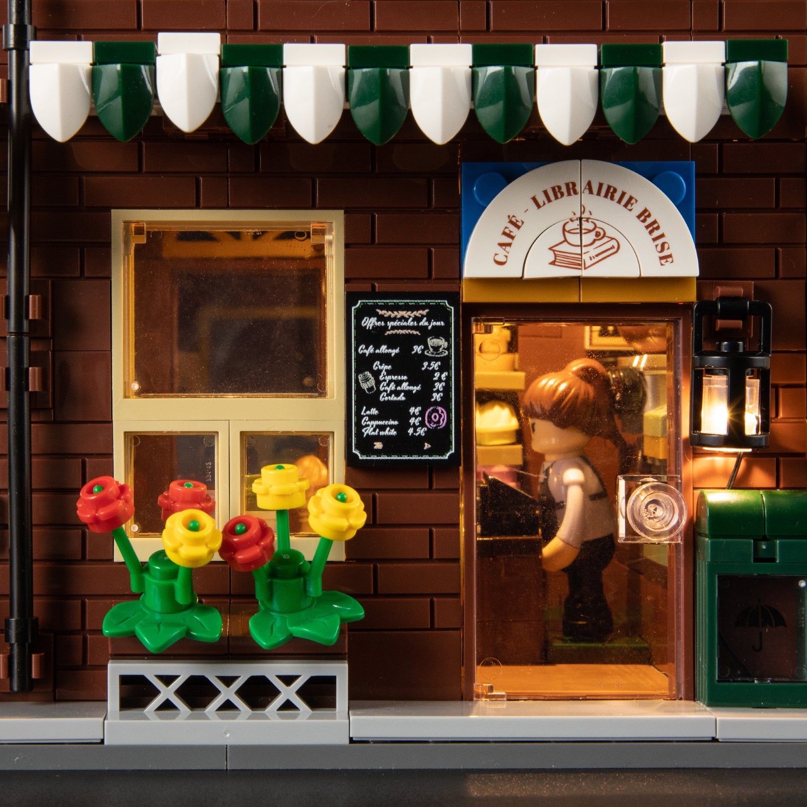 Lumibricks Buch-Café F9031 - Bild 7