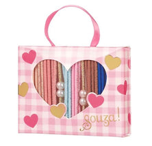 Haargummi Lente pink 24 Stück