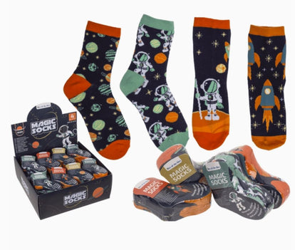 Magische Kindersocken Weltraum Gr. 22-34