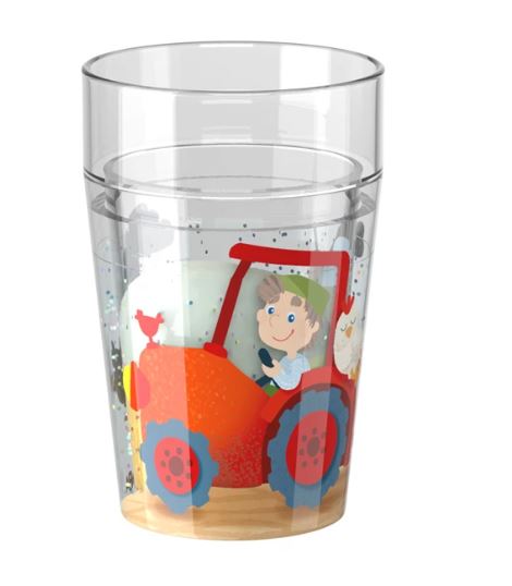 Haba Glitzerbecher Bauernhof - Bild 1