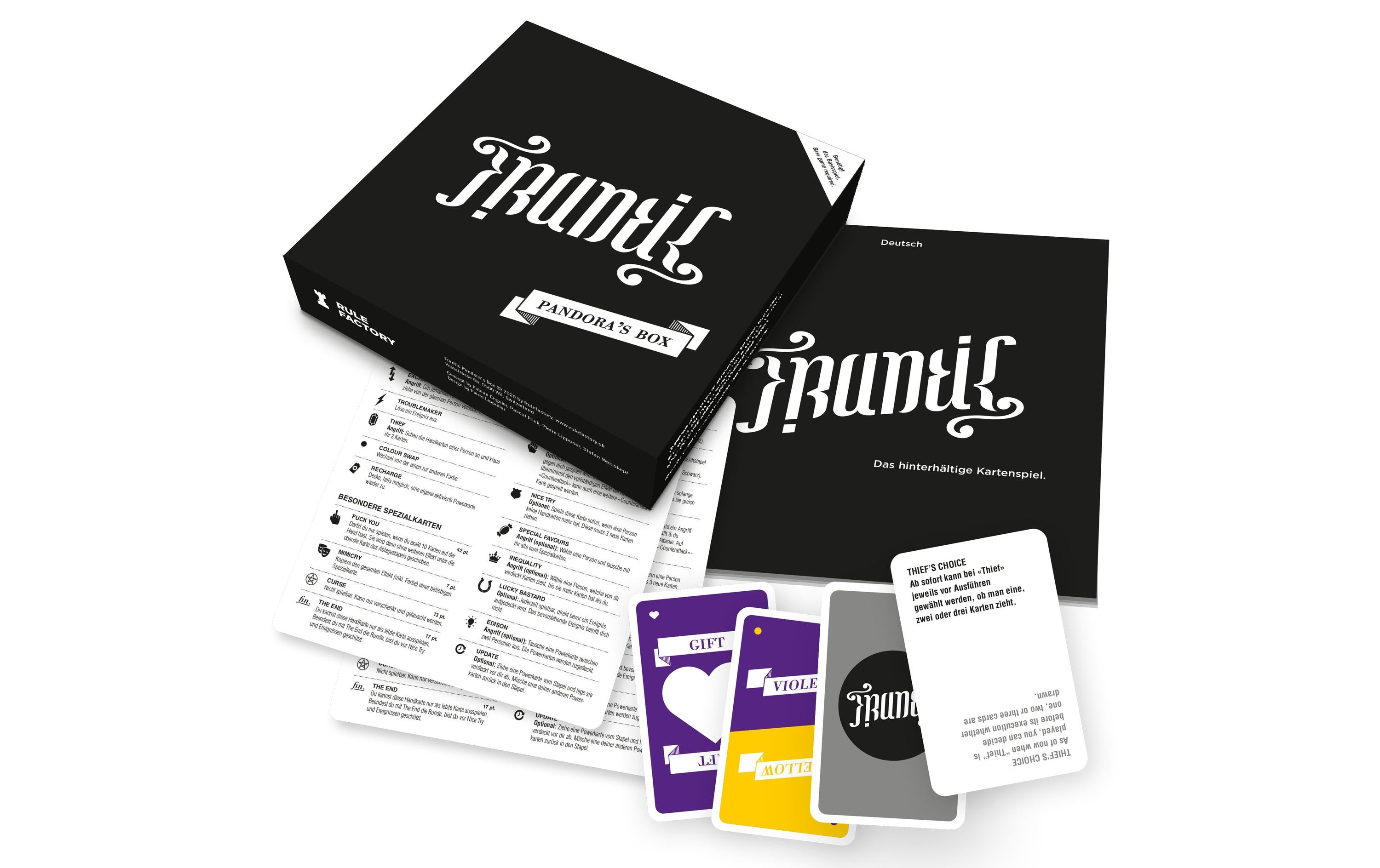 Frantic - Das hinterhältige Kartenspiel Pandora's Box - Bild 1