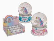 Glitzerkugel Einhorn