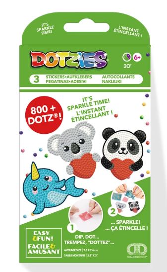 Diamond Painting Sticker Lieblingstiere - Bild 1