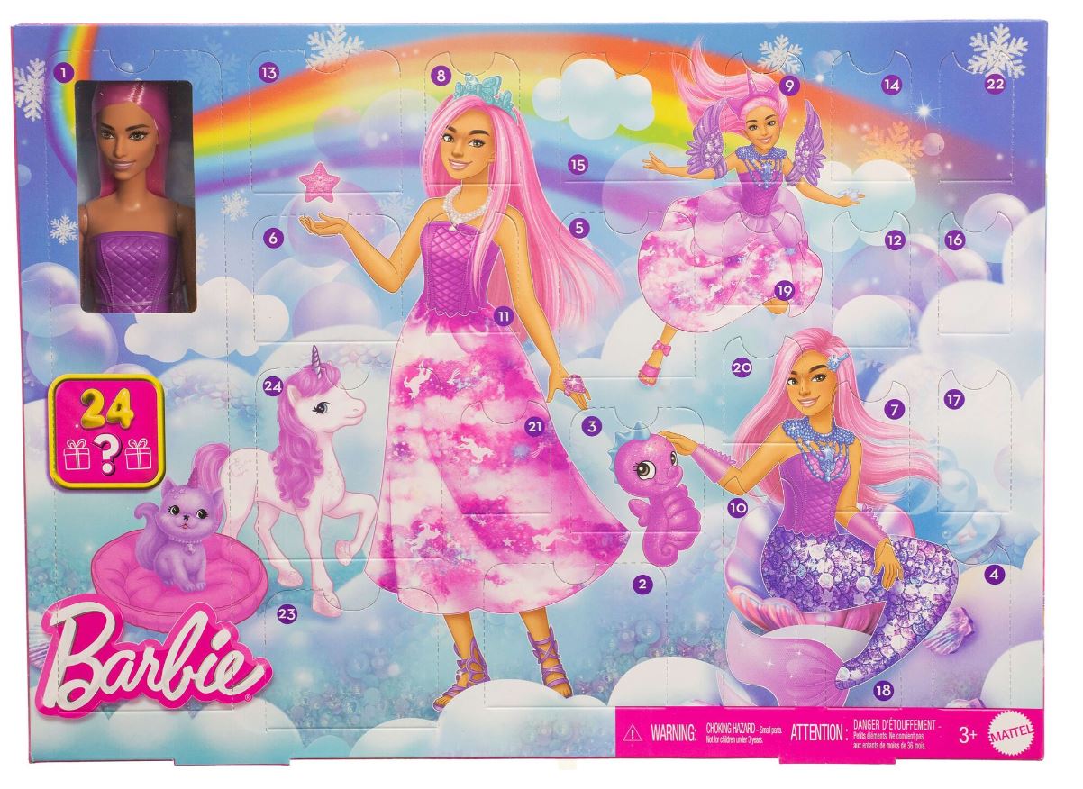 Adventskalender Barbie Winter Fairytale 2025 - Bild 1