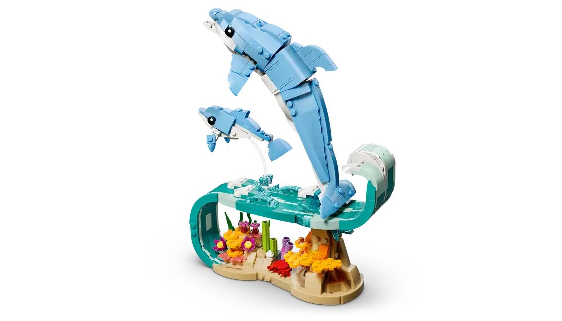 LEGO Creator 3-in-1 Meerestiere: Wunderschöne Delfine 31385 - Bild 4