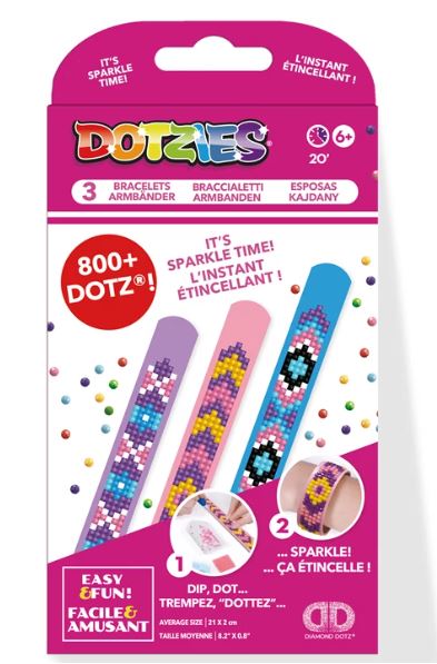 Diamond Painting Armbänder Pink - Bild 1