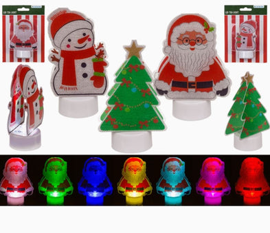 LED Teelicht mit Farbwechsel Weihnachten