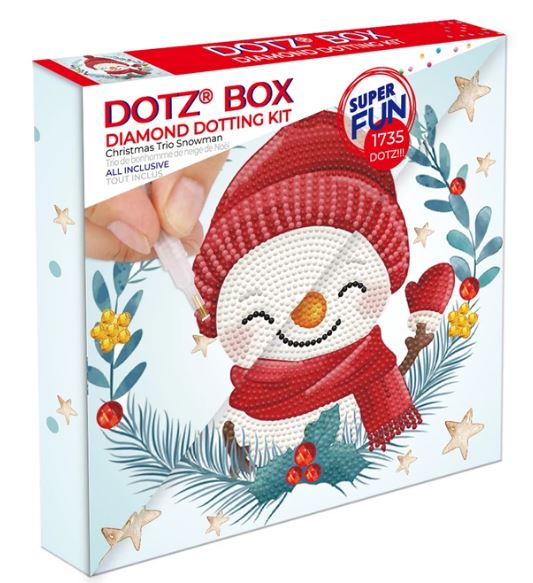 Diamond Painting Schneemann - Bild 1