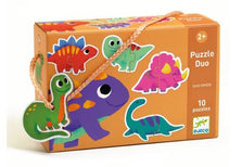 Puzzle Duo Dinosaurier