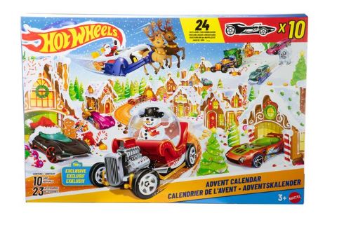 Adventskalender Hot Wheels 2025 - Bild 1