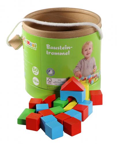 Spielmaus Holzbausteine bunt 90 teilig - Bild 3