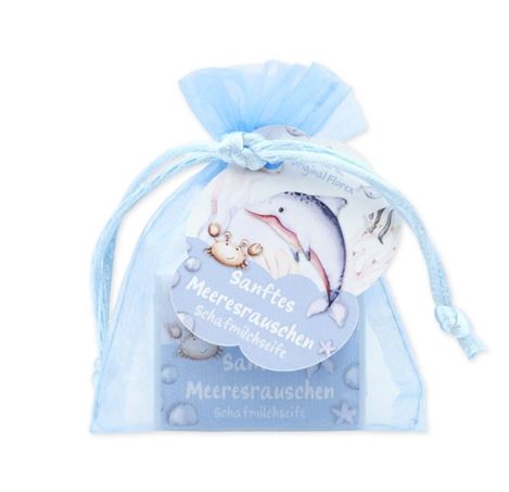 Schafsmilchseife 25g Sanftes Meeresrauschen - Bild 1