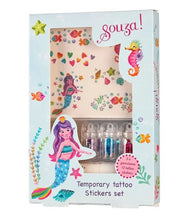 Glitzer Tattoo Set Schmetterling