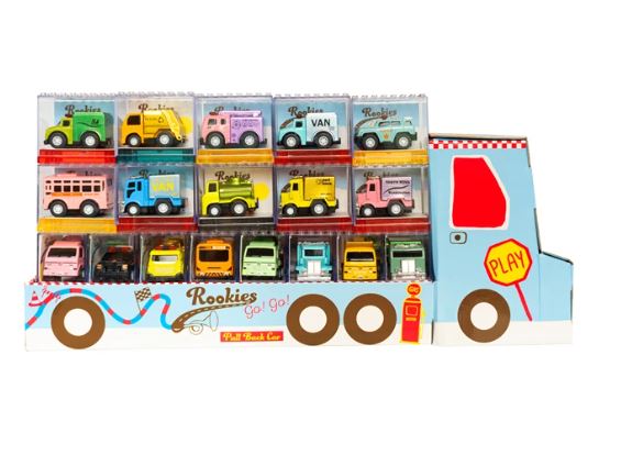 Pull Back Mini Flitzer & Truck - Bild 1