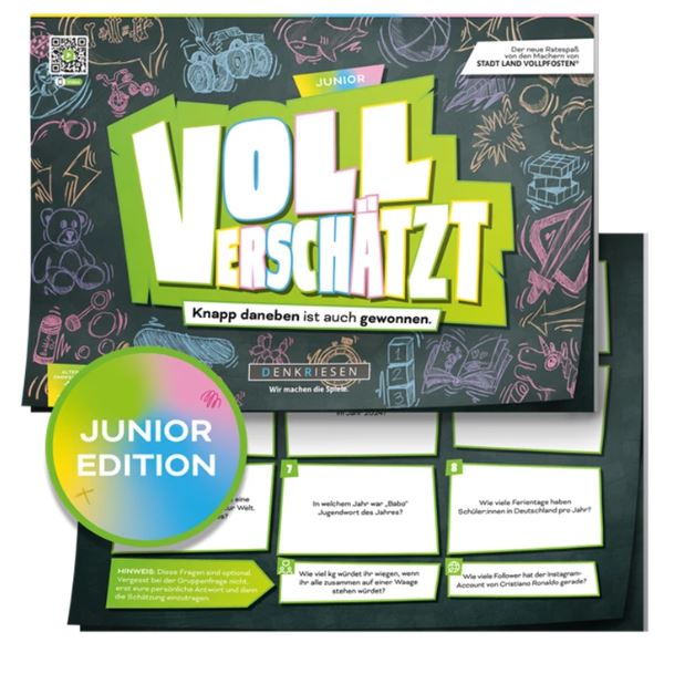 Denkriesen- Voll Verschätzt- A4 Block Junior Edition - Bild 1