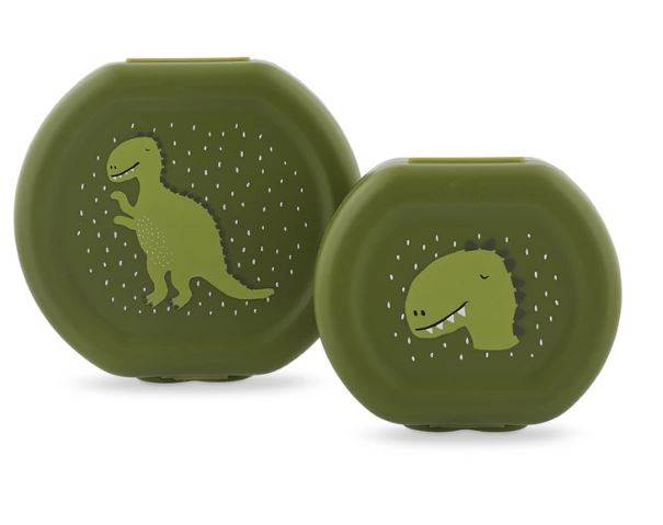Snackbox mit Klickverschluss 2er Set Dino - Bild 6
