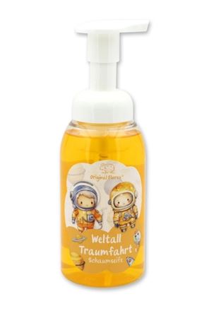 Schaumseife mit Schafmilch 300ml: Weltall Traumfahrt - Bild 1