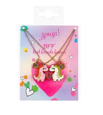 Halskette Geschenkset BFF Dino 2 Ketten