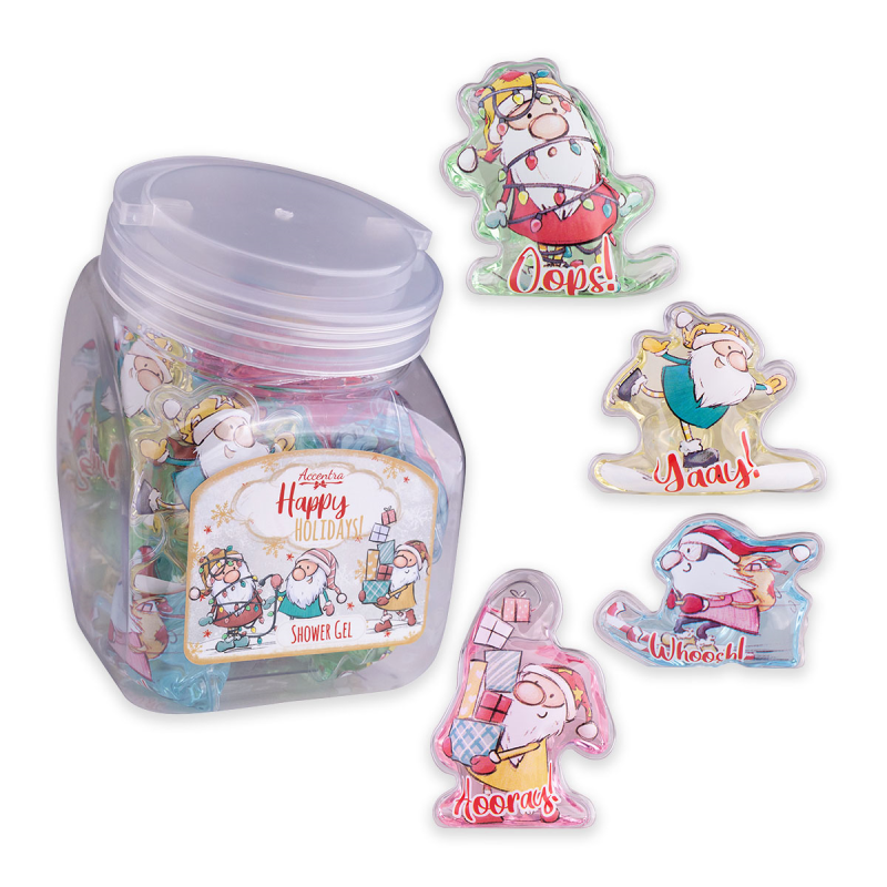 Mini-Duschgel Happy Holdays 50ml - Bild 1