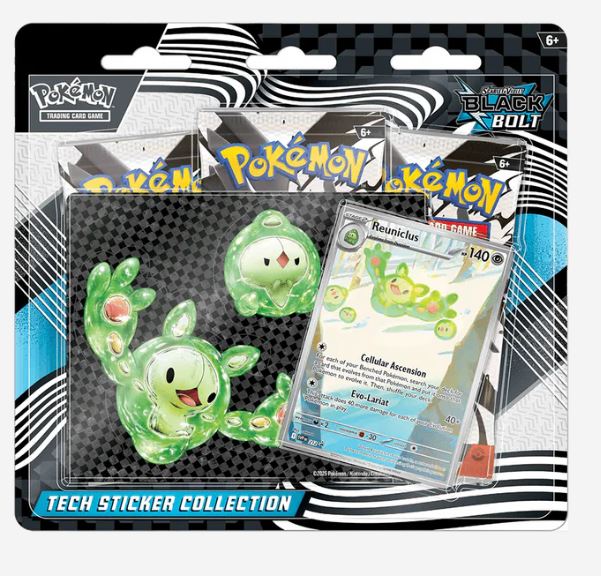 Pokémon SV10.5 'Schwarze Blitze' Tech Sticker Collection - Bild 1