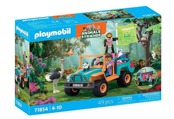 PLAYMOBIL Animals & Friends: Bunter Geländerwagen 71854